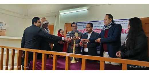 मानसिक विकृति और बौद्धिक अयोग्यता पर दो दिवसीय प्रशिक्षण शिविर आयोजित